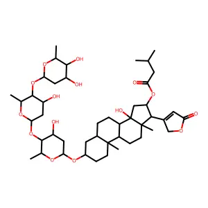 Compound C46H72O15 structure