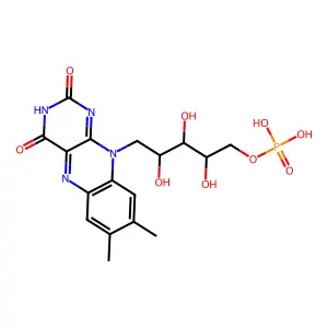Riboflavin monophosphate structure