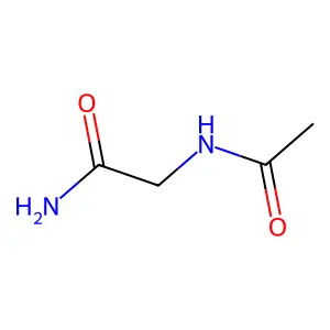 N-Acetylglycinamide structure