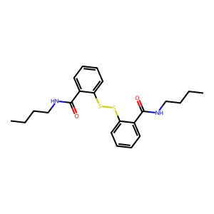 Compound C22H28N2O2S2 structure