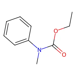 ethyl N-methyl-N-phenylcarbamate structure