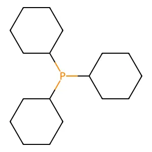 Tricyclohexylphosphine structure