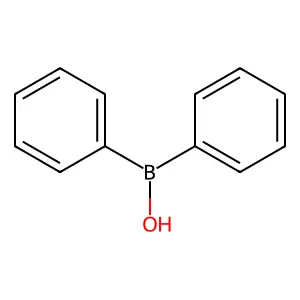 Diphenylborinic acid structure