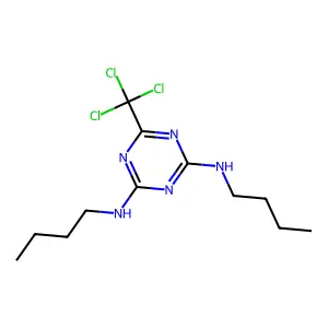 Compound C12H20Cl3N5 structure