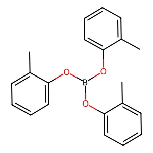 Tri-o-tolyl Borate structure