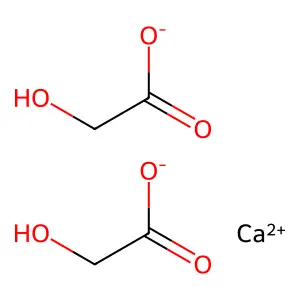 calcium bis(2-hydroxyacetate) structure
