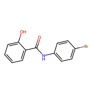 Compound C13H10BrNO2 structure