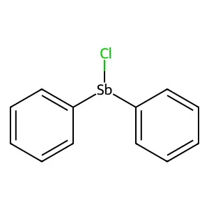 Stibine, chlorodiphenyl- structure