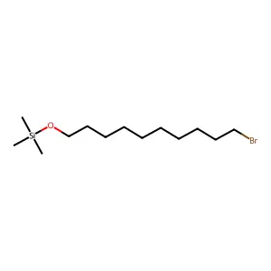 10-Bromodecyl trimethylsilyl ether structure