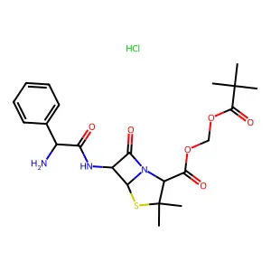 PIVAMPICILLIN HYDROCHLORIDE structure