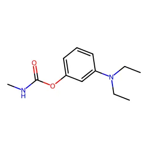 [3-(diethylamino)phenyl] N-methylcarbamate structure