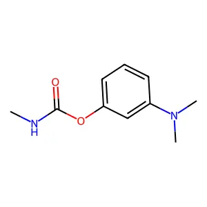 [3-(dimethylamino)phenyl] N-methylcarbamate structure