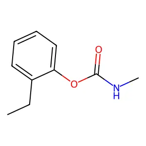 (2-ethylphenyl) N-methylcarbamate structure