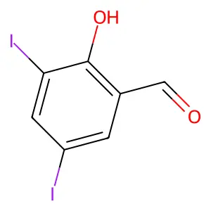Compound C7H4I2O2 structure