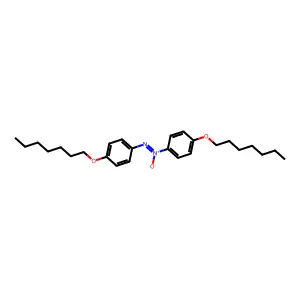 4,4'-Bis(heptyloxy)azoxybenzene structure