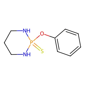 1,3,2-Diazaphosphorinane, 2-sulfide, 2-phenoxy- structure
