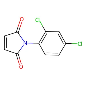 1-(2,4-dichlorophenyl)-2,5-dihydro-1H-pyrrole-2,5-dione structure