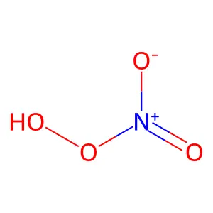 Peroxynitric acid structure