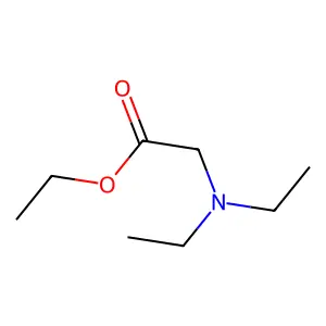 ethyl 2-(diethylamino)acetate structure