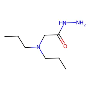 N,N-Dipropylglycine hydrazide structure