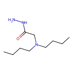 N,N-Dibutylglycine hydrazide structure