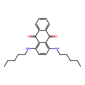 Solvent Blue 14 structure