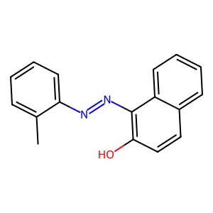 1-[(2-methylphenyl)diazenyl]naphthalen-2-ol structure