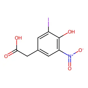 Compound C8H6INO5 structure