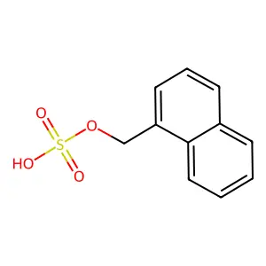 Compound C11H10O4S structure
