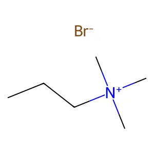 trimethyl(propyl)azanium bromide structure