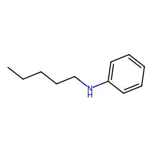 N-Pentylaniline structure
