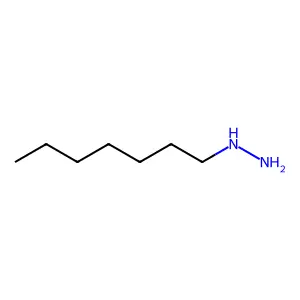 Heptylhydrazine structure