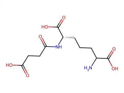 AC1L1AXQ|AC1Q5VQA|CTK4F8217|CID1197|AR-1D8587|C04421|2-amino-6-[(3-carboxypropanoyl)amino]heptanedioic acid|2-amino-6-[(4-hydroxy-4-oxobutanoyl)amino]heptanedioic acid|Heptanedioic acid,2-amino-6-[(3- structure