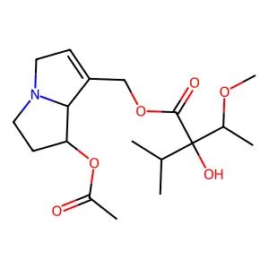 Acetylheliotrine structure