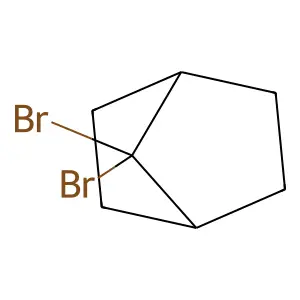 BICYCLOHEPTANE, DIBROMO- structure