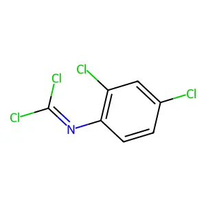 1,1-dichloro-N-(2,4-dichlorophenyl)methanimine structure