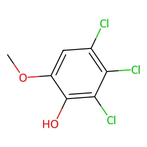 4,5,6-TRICHLOROGUAIACOL structure