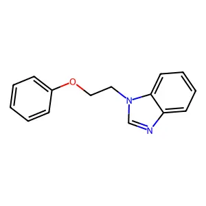 1-(2-phenoxyethyl)-1H-benzimidazole structure