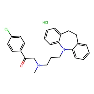 lofepramine hydrochloride structure