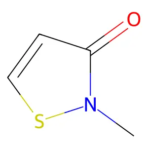 2-methyl-1,2-thiazol-3-one structure