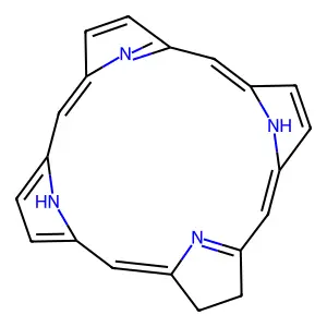 Chlorin structure