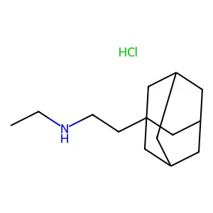 2-(1-adamantyl)-N-ethylethanaminehydrochloride structure