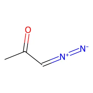 Diazoacetone structure