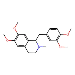 N-Methyltetrahydropapaverine structure
