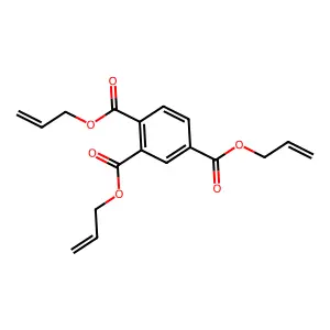 Triallyl trimellitate structure