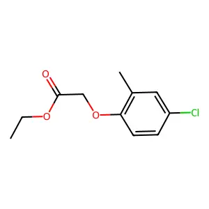 4-Chloro-2-methylphenoxyacetic acid ethyl ester structure
