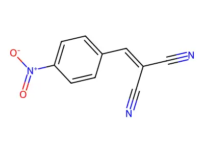 2-(4-Nitrobenzylidene)malononitrile structure