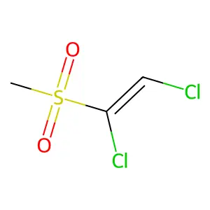 1,2-Dichloro-1-(methylsulfonyl)ethene structure