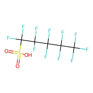 perfluoropentanesulfonic acid structure