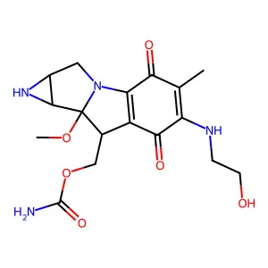 Mitomycin derivative T 38 structure